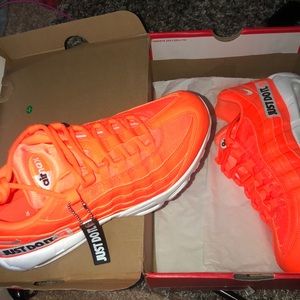 Orange Nike air